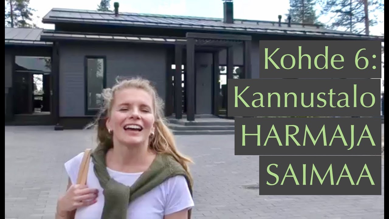 Mikkelin Asuntomessut 2017: Kannustalo HARMAJA SAIMAA (kohde nro 6) @KRANTTUTANTTU