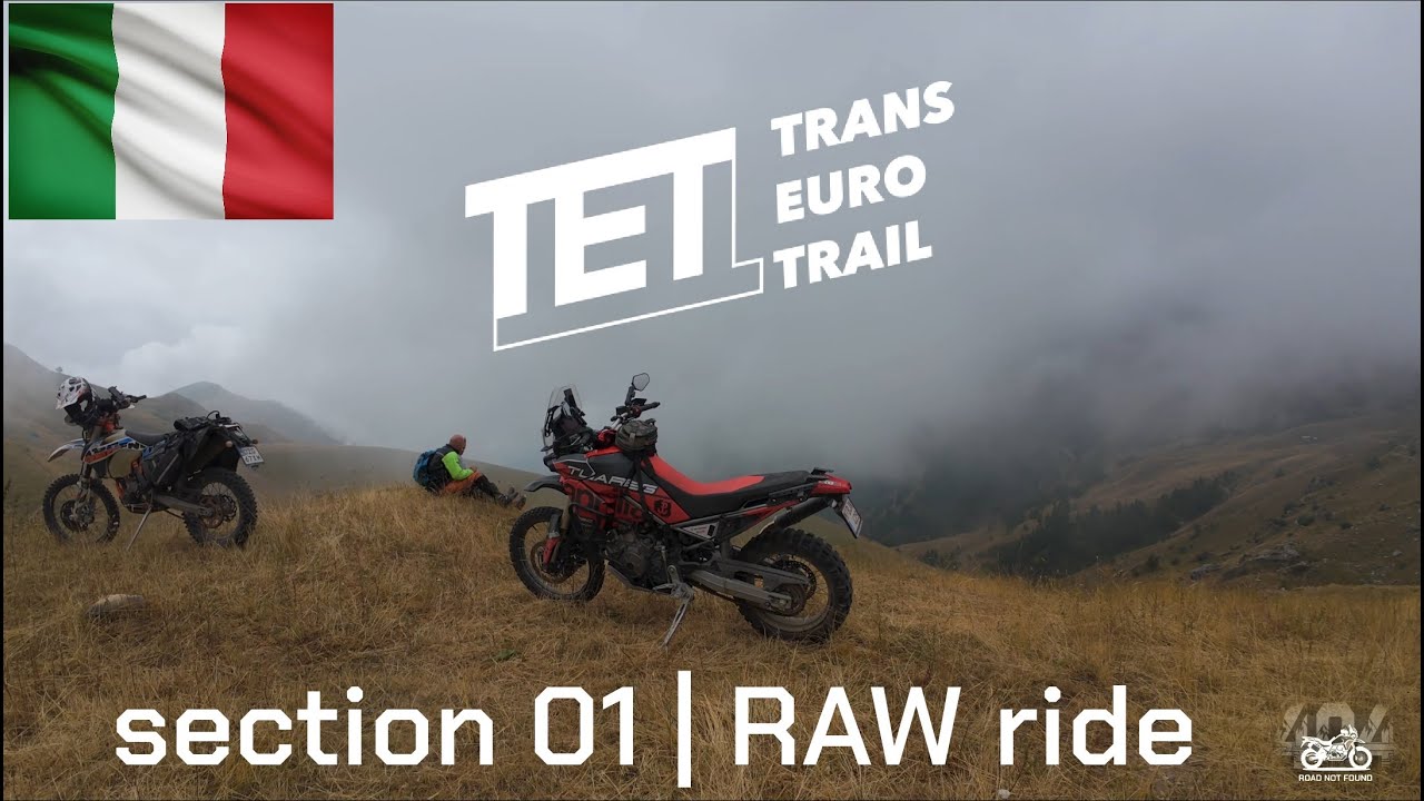 Aprilia Tuareg 660 RAW on Via del Sale | Italian TET