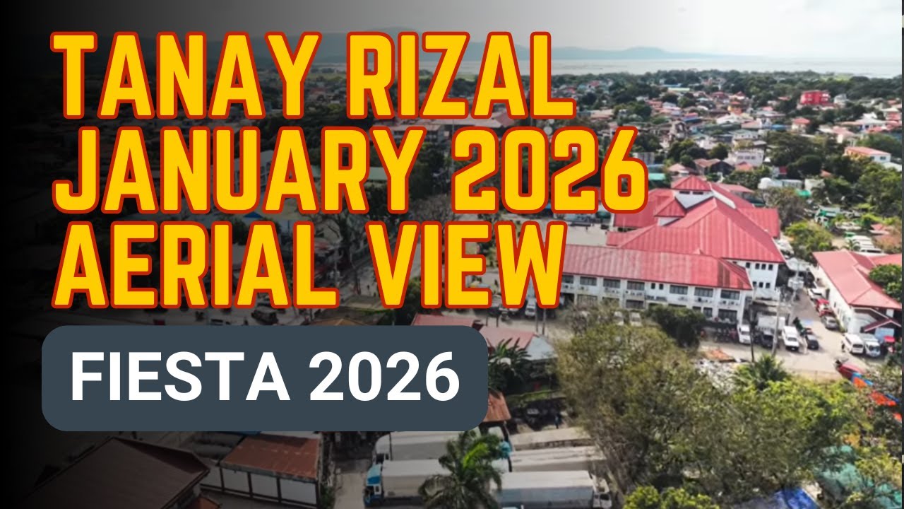 Tanay Rizal Aerial View January 2026