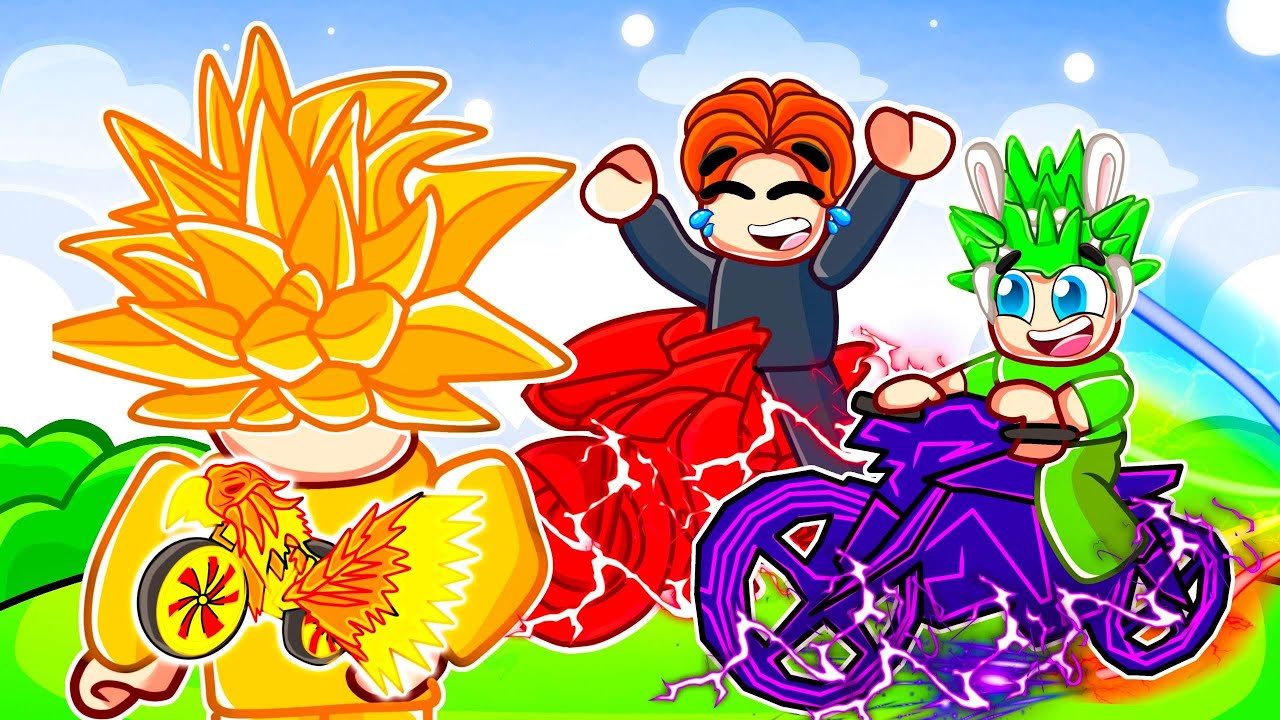 ich PRANKE ihn als NOOB in Bike Obby Roblox
