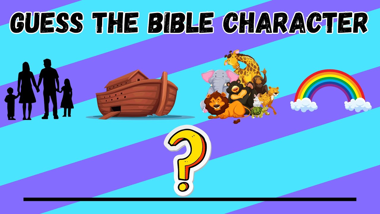 GUESS THE BIBLE CHARACTER BIBLE QUIZ #biblequiz #bibletrivia #biblequestions #guesstheemoji