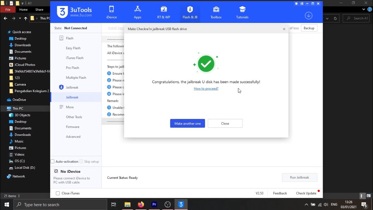 Make Checkrain Usb Boot