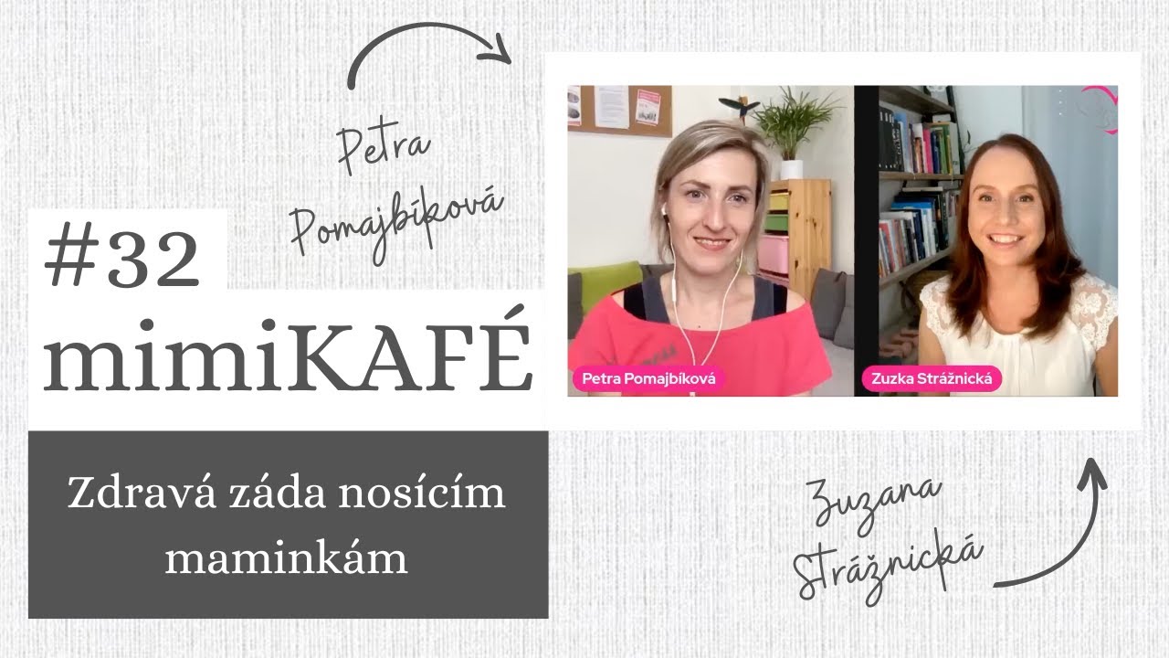 mimiKAFÉ #32: Nošení dětí v šátku či nosítku