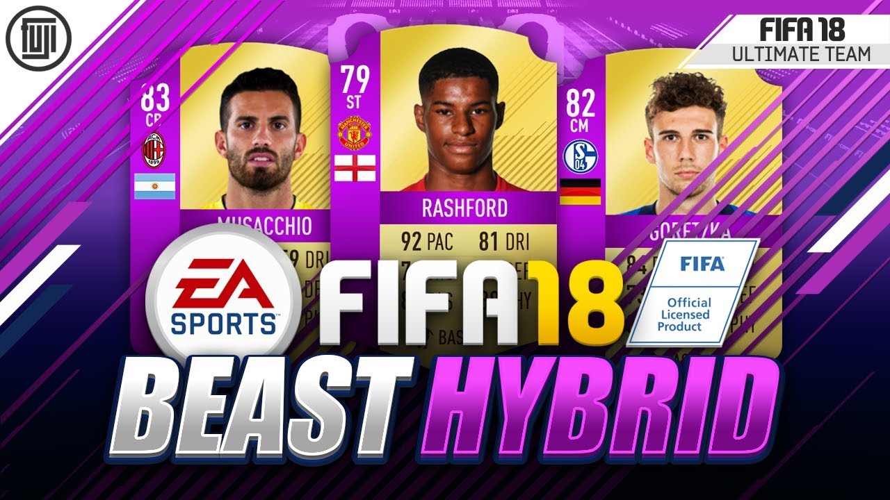 THE BEAST OVERPOWERED HYBRID!!! - FIFA 18 Ultimate Team