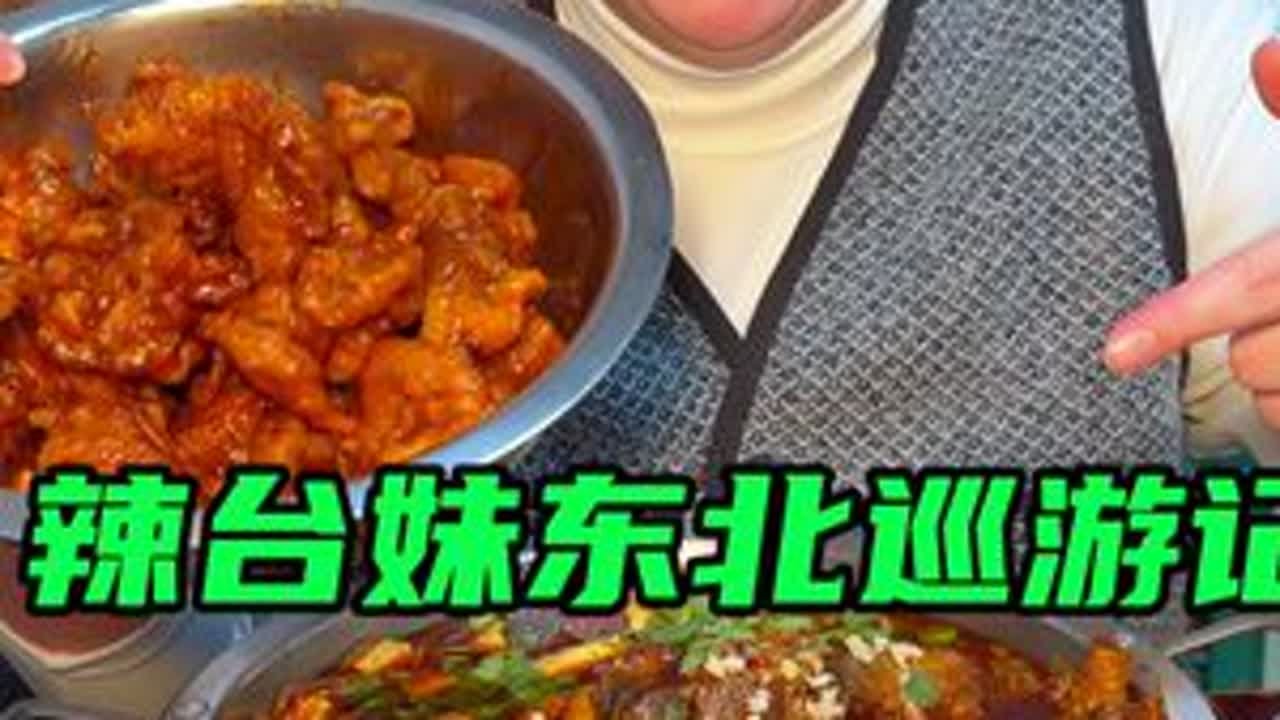 四道菜只要98块！这就是东北菜的实力吗？太离谱了！ #抖音年味争霸赛  #正统派 #东北菜 #沈阳美食 #年味十足