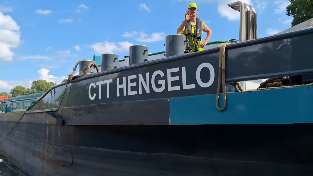 ⚓️Containerschip de CTT HENGELO vaart SLUIS DELDEN binnen⚓️
