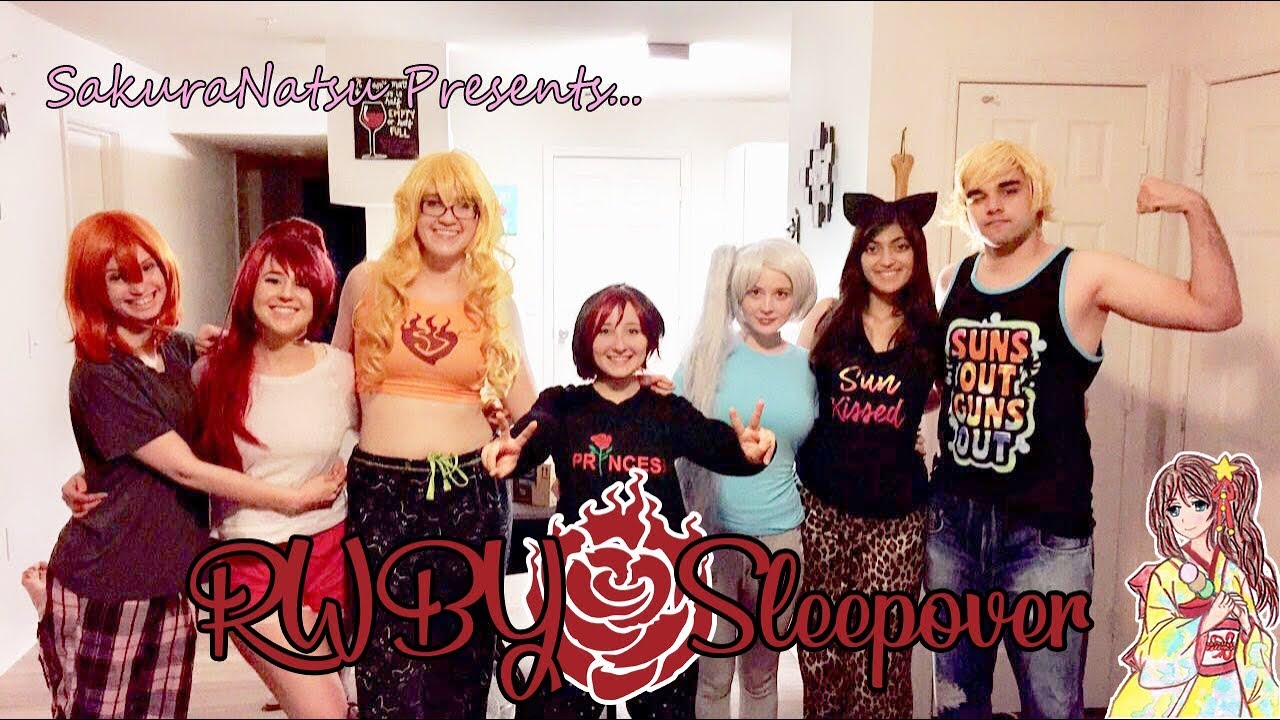 RWBY Sleepover! - A SakuraNatsu Cosplay Short Film