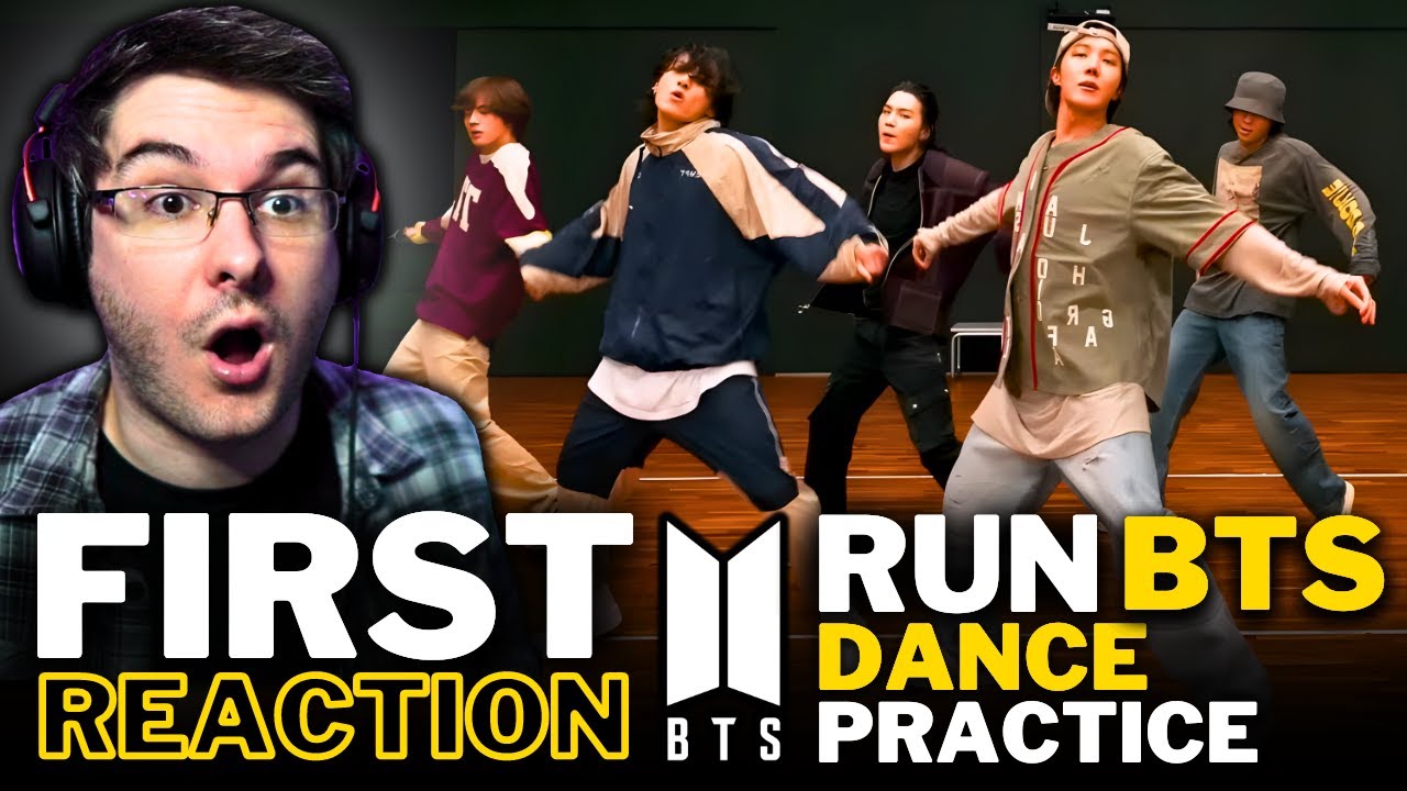 NON K-POP FAN REACTS TO 'RUN BTS DANCE PRACTICE' For The FIRST TIME! | BTS Dance Practice REACTION