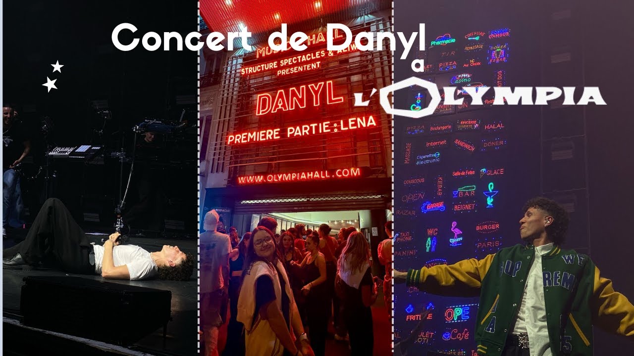 On va voir Danyl à l'Olympia (vlog de concert)