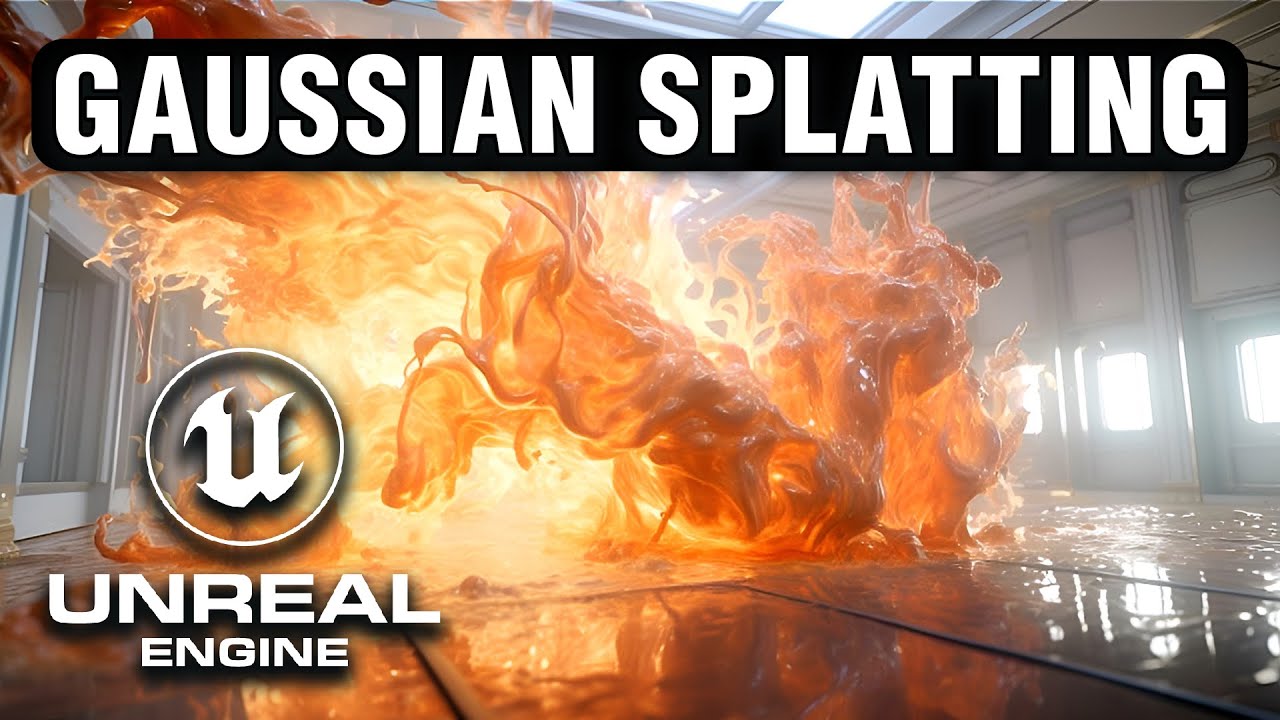 Пошаговое руководство по Unreal Engine 5: 3D-разбрызгивание по Гауссу для начинающих