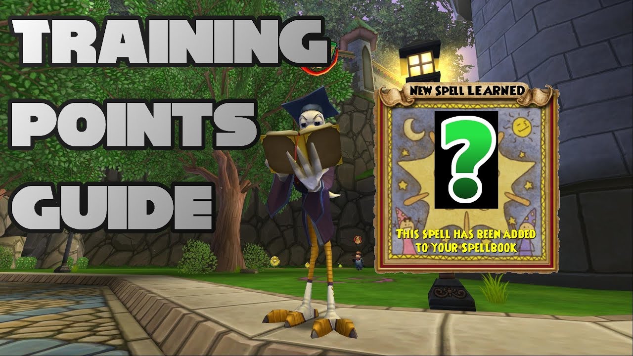 Wizard101 - Best Spells To Get With Training Points!
