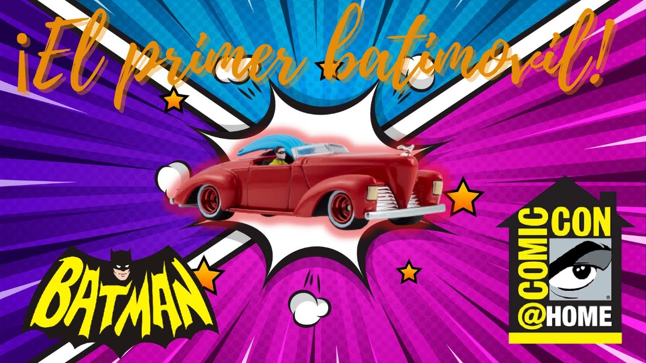 EL BATIMOVIL que debes tener en tu colección / BATMOBILE (Hot Wheels) de la SDCC 2021 / WH DIECAST