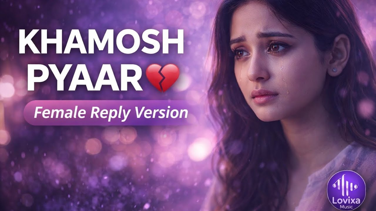 Khamosh Pyaar (Female Reply) 💔 | Sad Romantic Song | Original Hindi Song | Lovixa Music