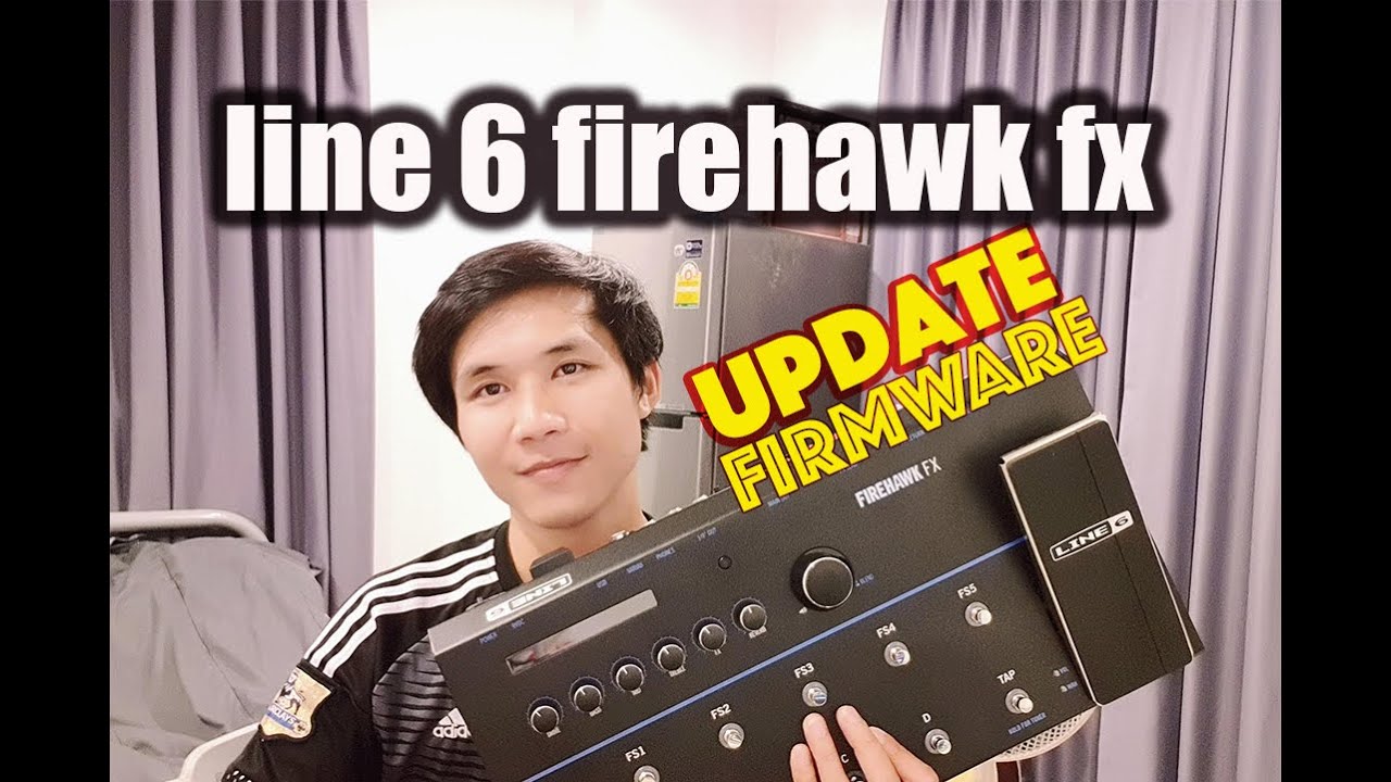 NEW!!! วิธีอัพเดทเฟิร์มแวร์ LINE 6 FIREHAWK FX  (How to update LINE 6 Firehawk FX)