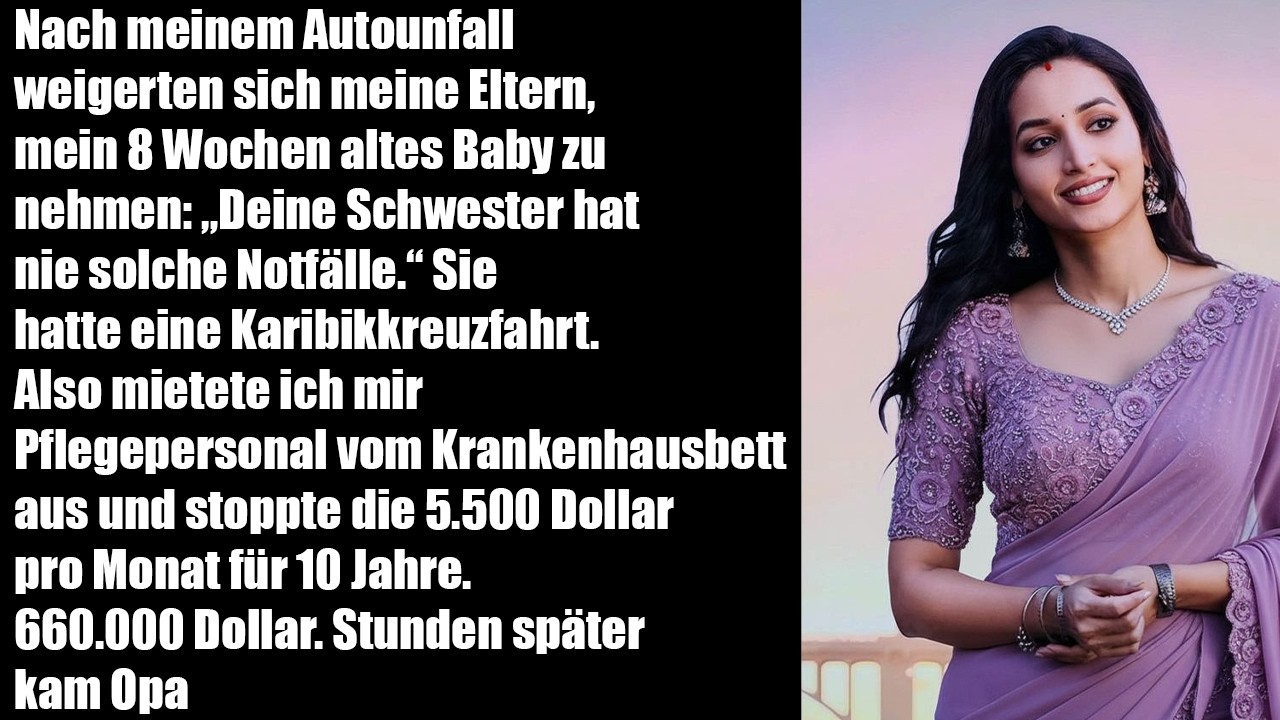 Meine Eltern lehnten mein Neugeborenes nach meinem Unfall ab – Dann sagte Opa etwas, das alles ..