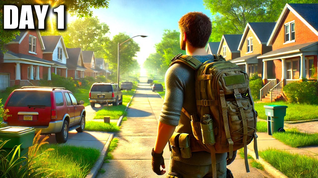 Day 1 in This HUGE Upcoming Open-World Survival...