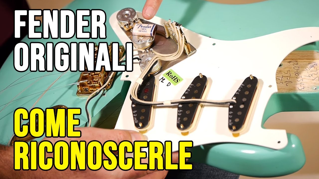Come riconoscere una chitarra Fender originale al 100%