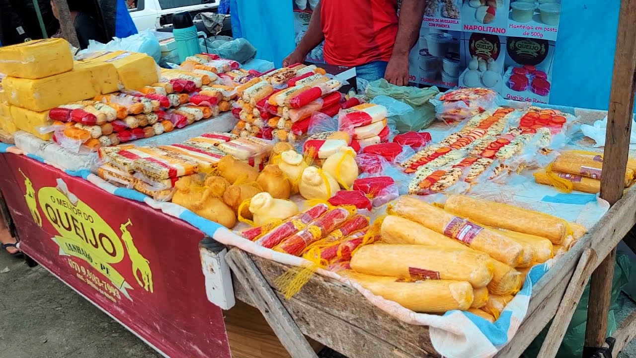 O MELHOR QUEIJO DA REGIÃO!! FEIRA DE QUEIJO DE CACHOEIRINHA PE 🧀