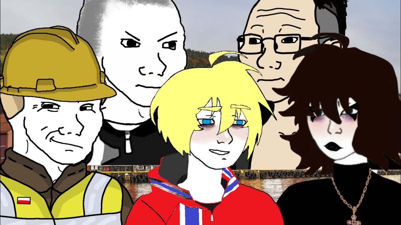 Main ethnic groups in Norway be like