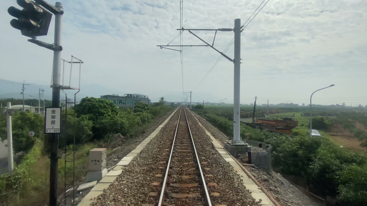 2021.12台鐵 371次 柴聯自強號 枋寮 - 台東 路程景 Fangliao - Taitung