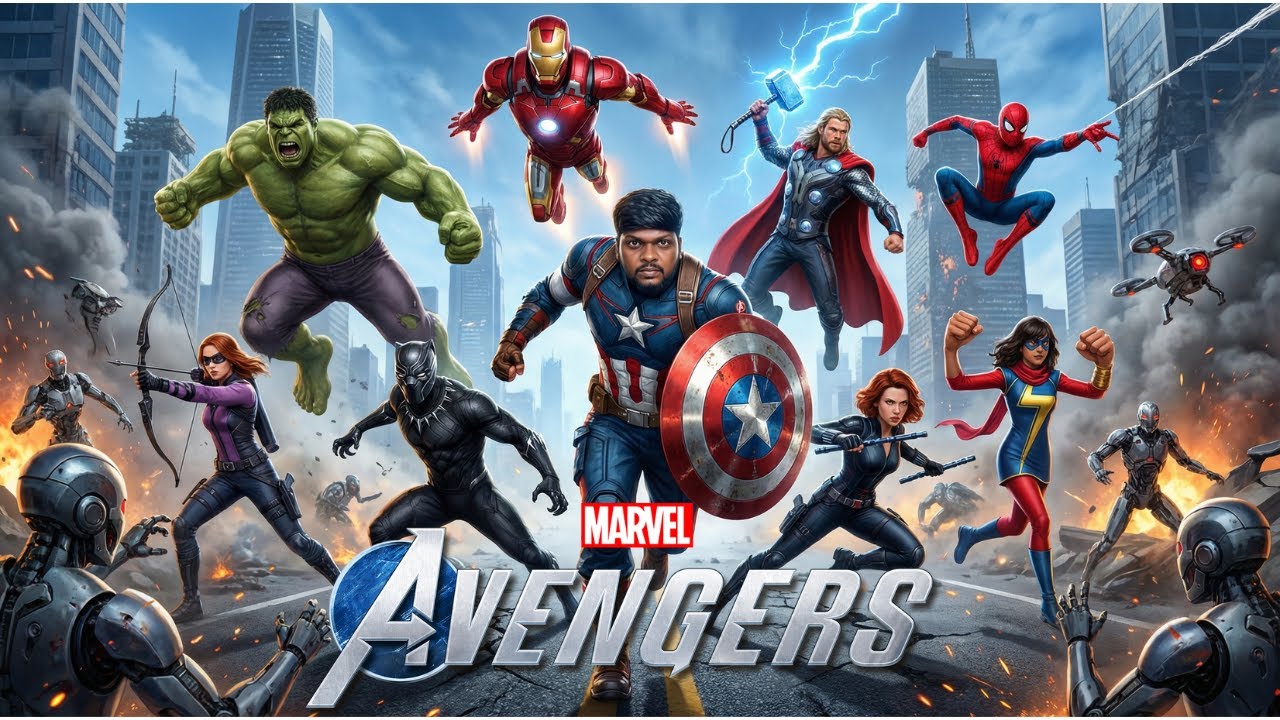 Marvel Avengers Game 🔥 Cinematic Superhero Combat | LEO IS LIVE #battlegroundsmobileindia