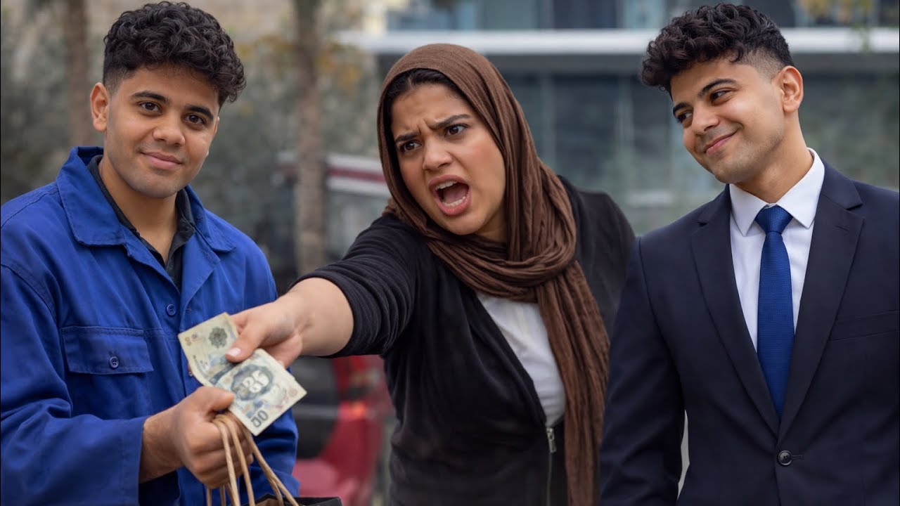 افتكرته عامل بسيط… وهو كان أهم شخص في المكان😱