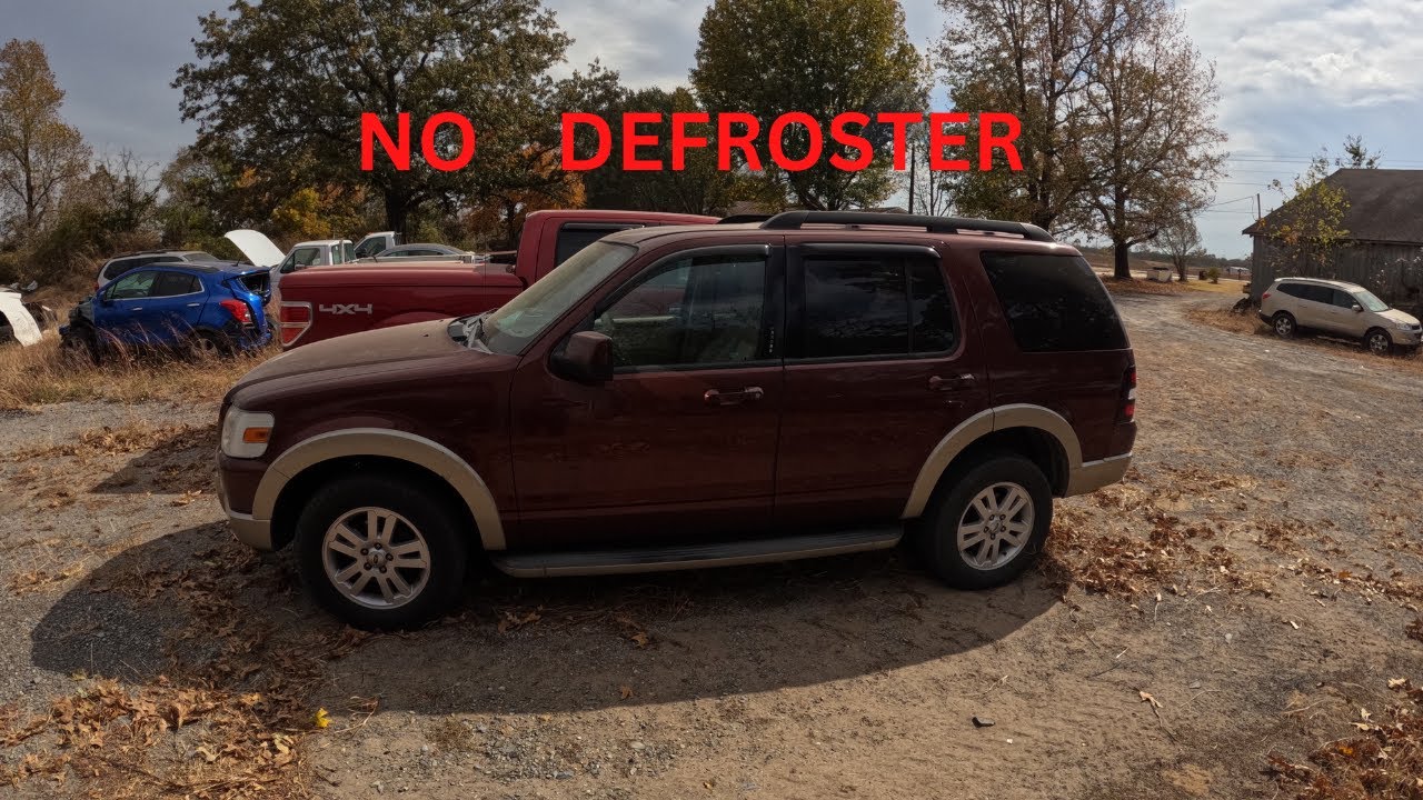 2010 EXPLORER NO DEFROST - STUCK ON VENT