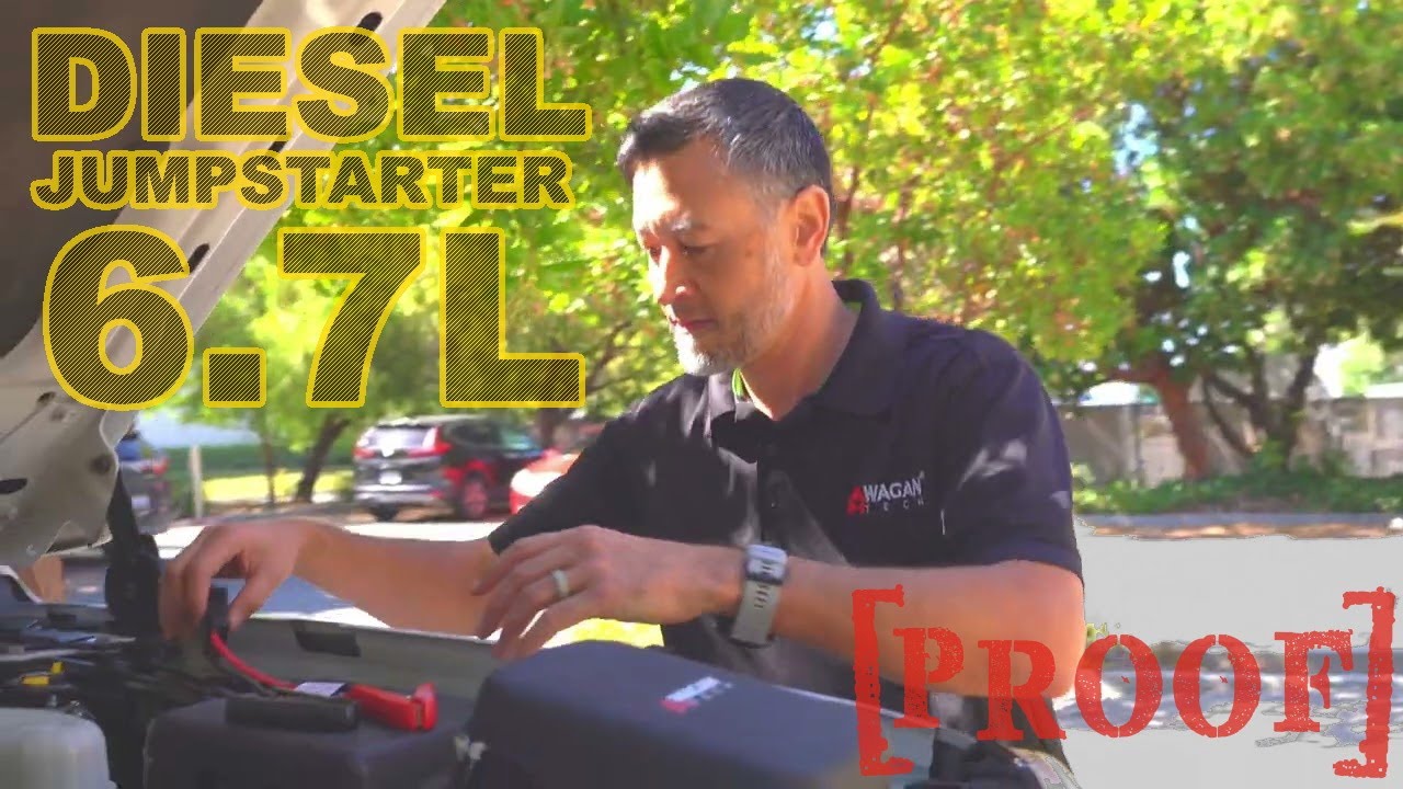 Jump Starting a Diesel Engine only using a small Lithium Jump Starter? - iOnBoost V10 TORQUE (7507)