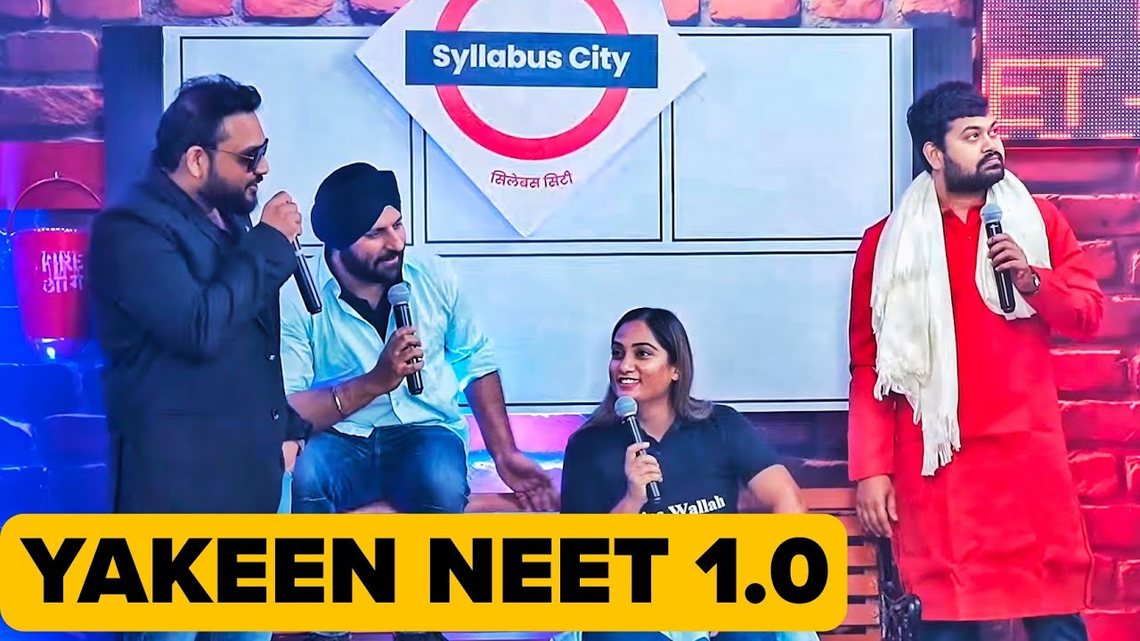 Launching YAKEEN NEET 1.0 For Droppers NEET 2026