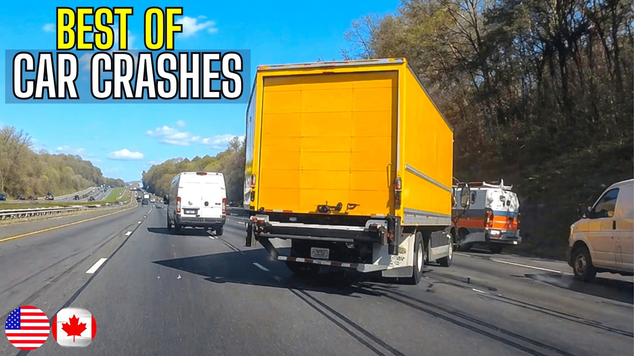 Best of Car Crashes Compilation | USA & Canada - 61