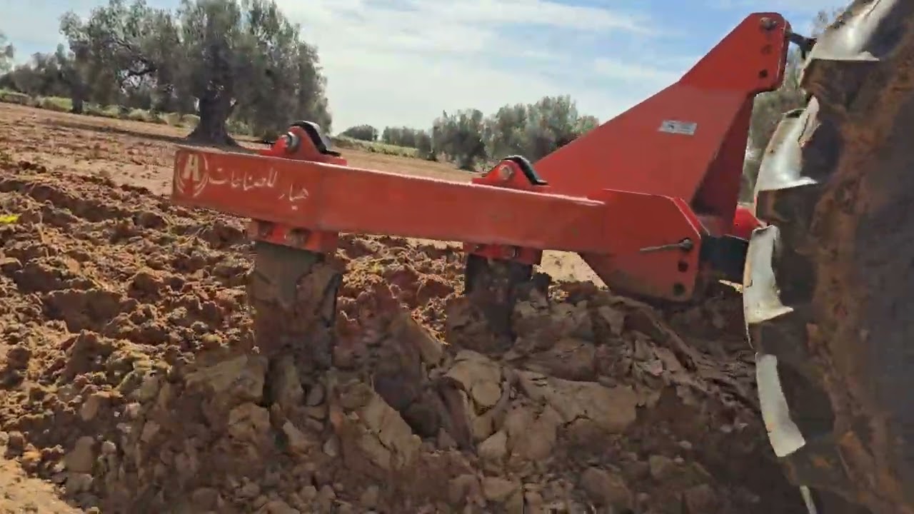 Sous Solage sous soleuse Huard avec Landini Landforce