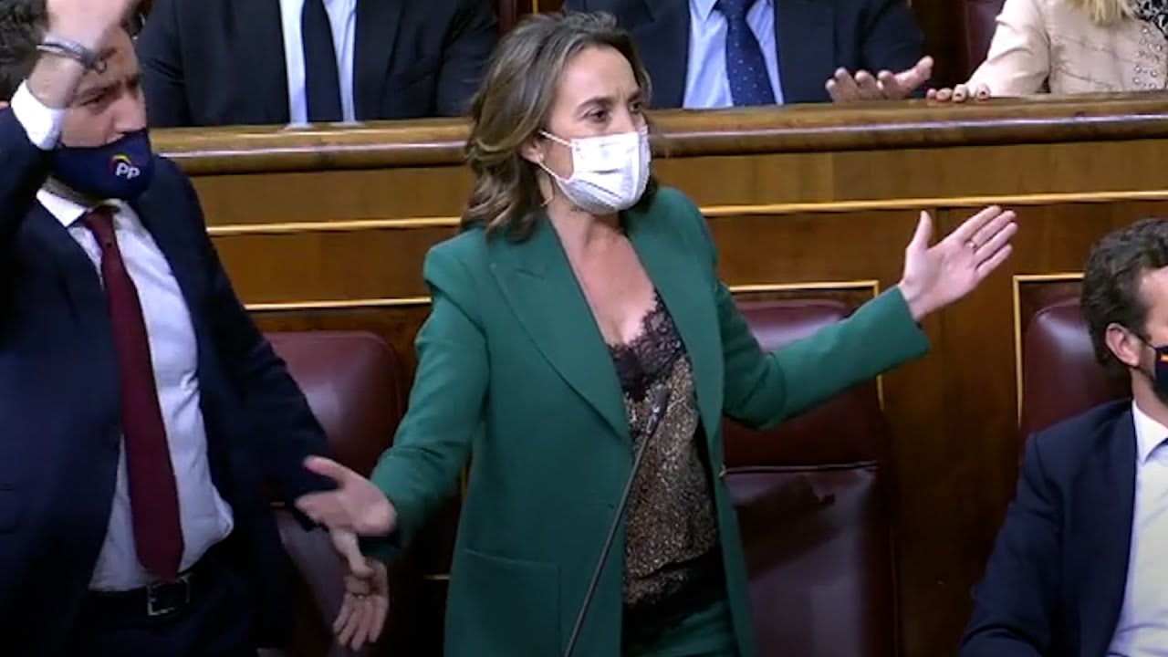 Cuca Gamarra informa en el Congreso del error de un diputado del PP en el voto de la reforma laboral