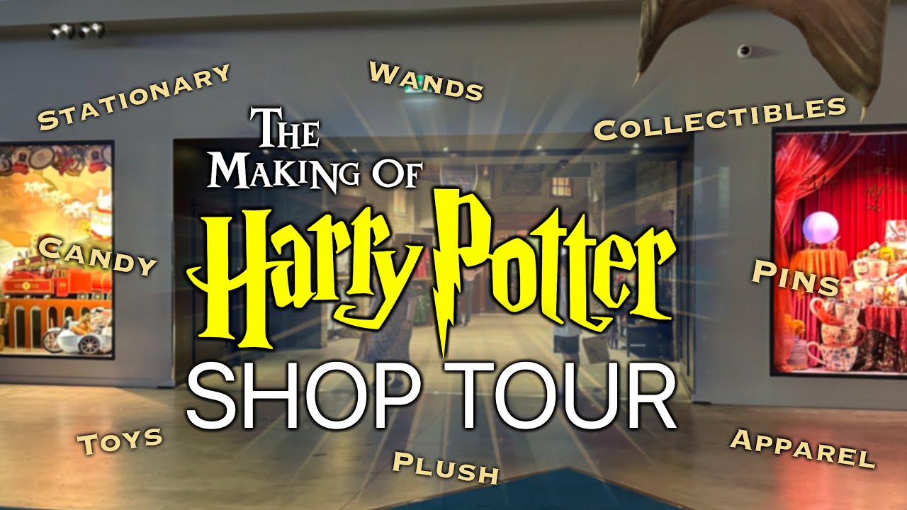 Full Tour of The Making of Harry Potter Shop | Warner Bros. Studio Tour London