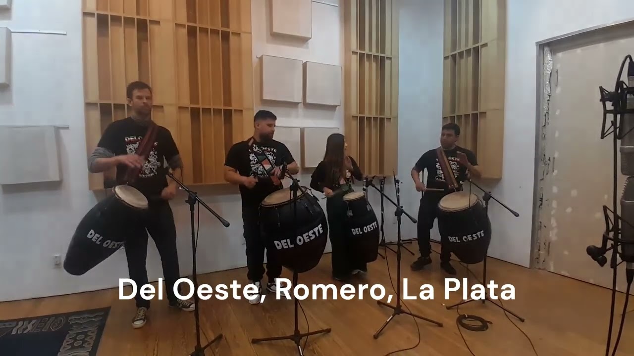 Panorama del candombe en La Plata 2024. Del Oeste, Romero