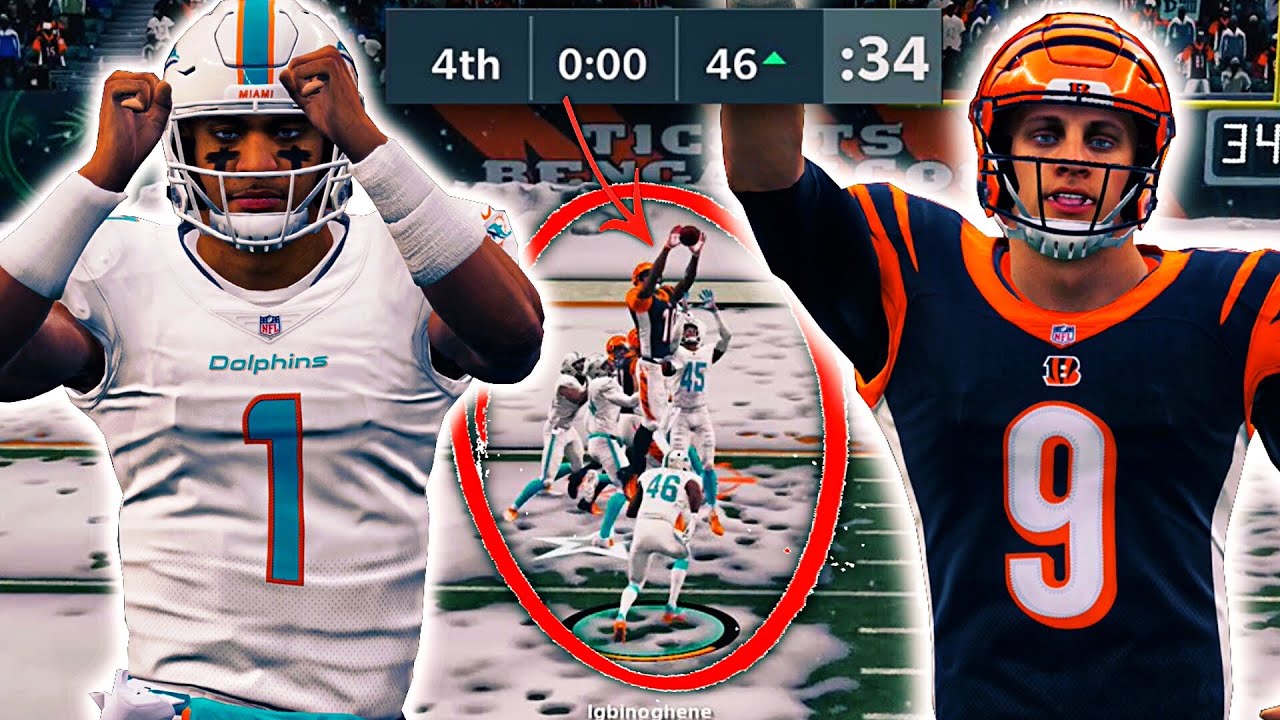BURROW and TUA Go Back and Forth in Legendary Game!! Madden 21