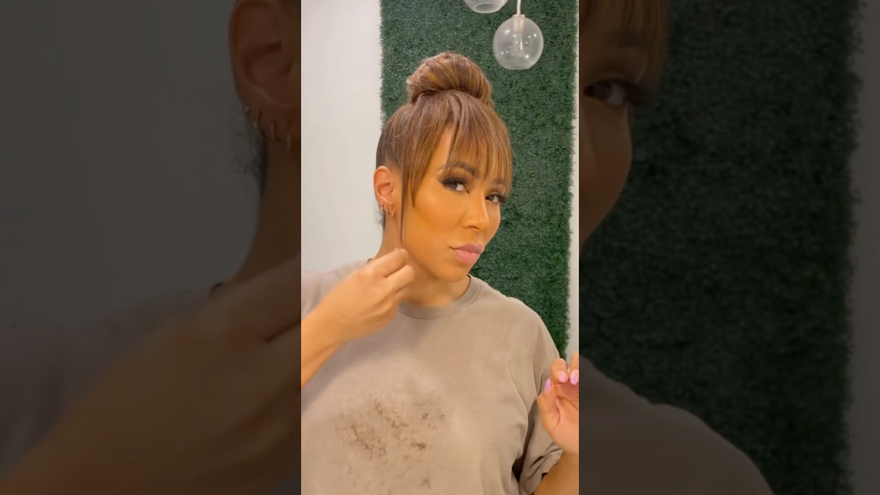 ✨Protective Bun✨- SUBSCRIBE FOR TUTORIALS! #blackhairstyles #hairstyle #hair #topknot #bunhairstyle