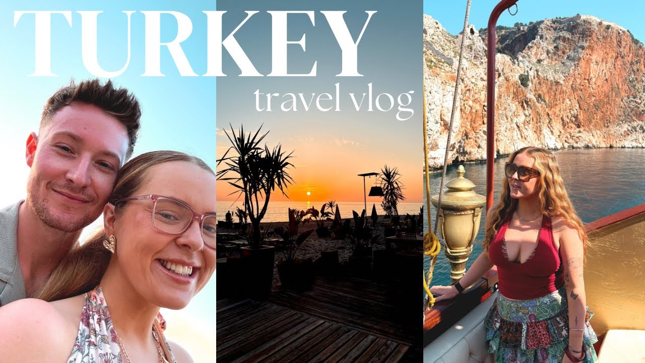 Travel Vlog: TURKEY 👙☀️🐚🦀🍕🍹