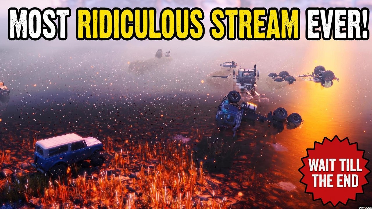 The most ridicules SnowRunner live stream ever! wait till the end