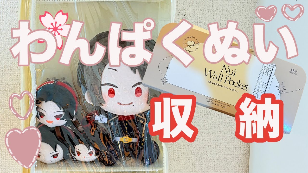 わんぱく刀剣乱舞ぬいを3COINSのアイテムで収納する&おまけ🌸