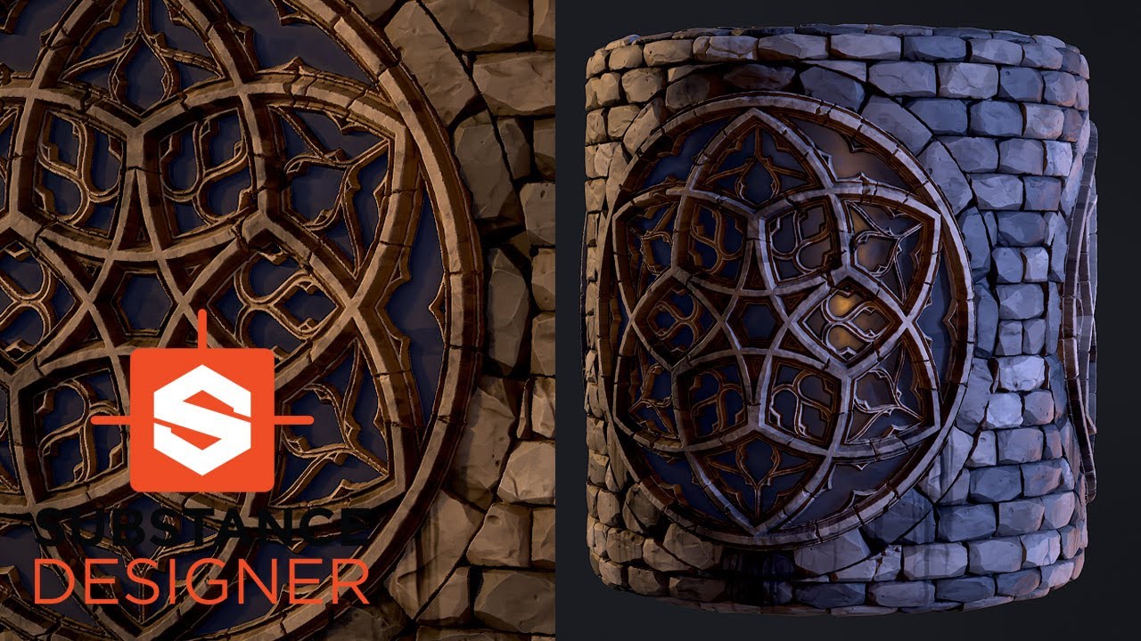 Making a Vitrail with Substance Designer