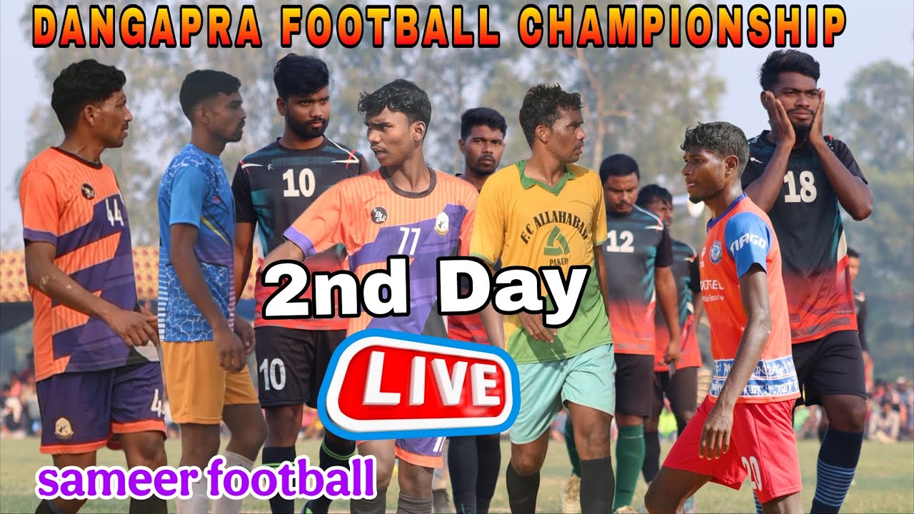 2nd DAY💥Dangapara Pakur football live 2026