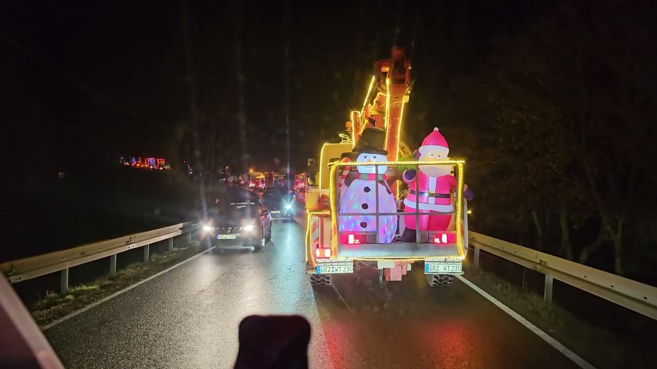 Großensteiner Lichterfahrt Teil 1
