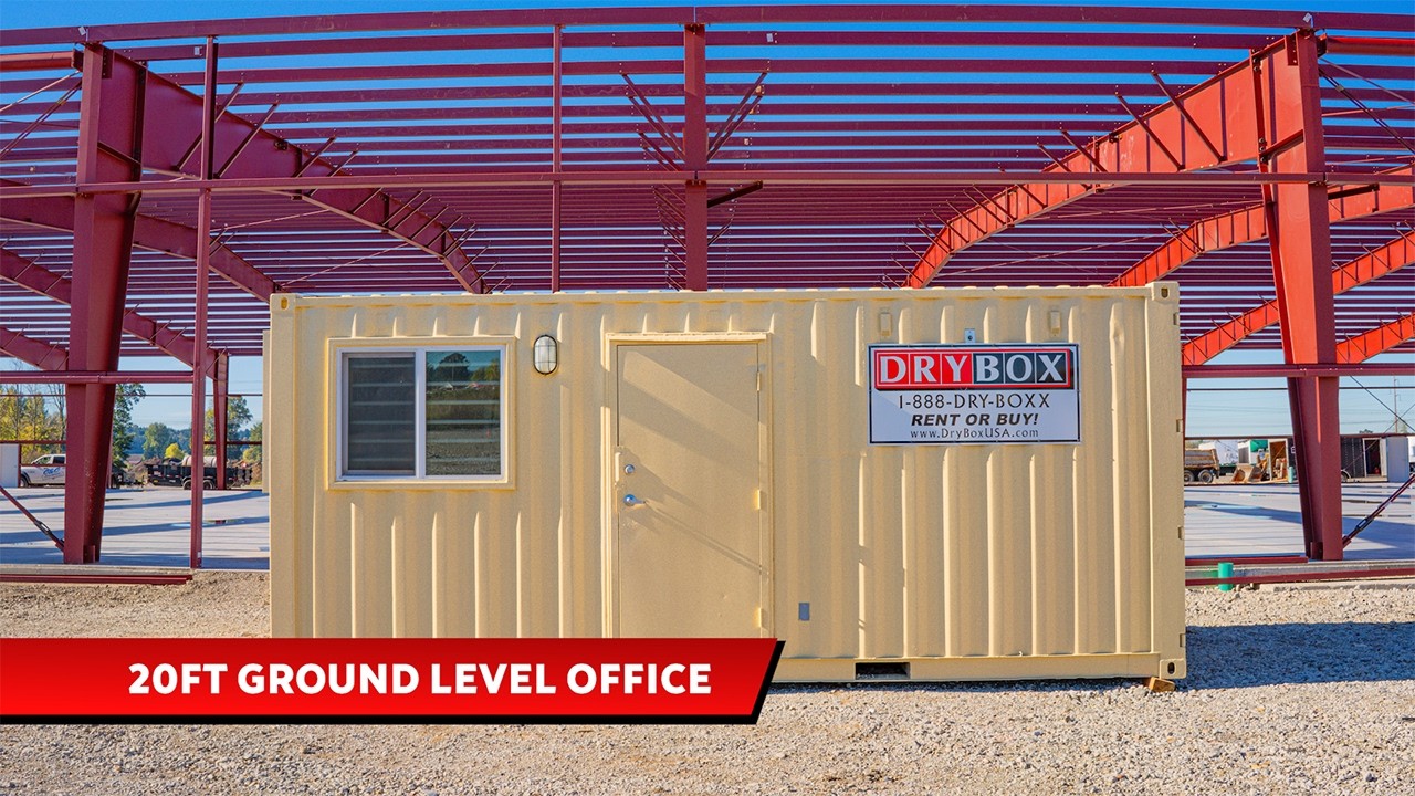 20ft Shipping Container Office - Mobile Office Solutions For Jobsites