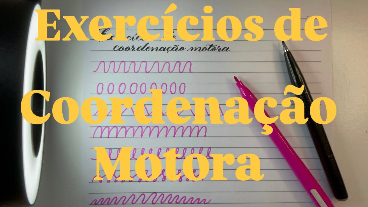 Aula 1 • Exercícios de coordenação motora • Caligrafia Julia Helena Zondzay