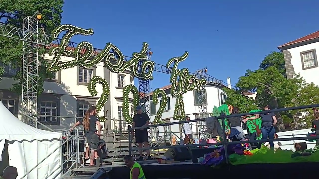 FESTA da FLOR   na  MADEIRA   2024    Muro da Esperan&ccedil;a  TEL 2