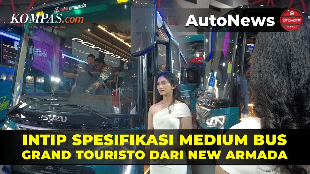 Spesifikasi Medium Bus Grand Touristo dari New Armada