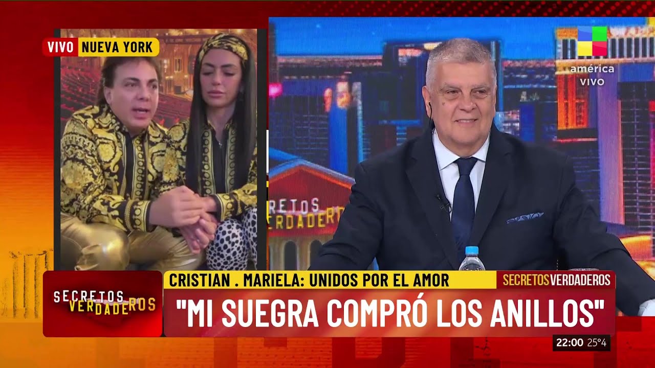 💥EXCLUSIVO: CRISTIAN CASTRO CONFIRMA CASAMIENTO CON MARIELA Y LE PIDE A VENTURA QUE SEA SU PADRINO