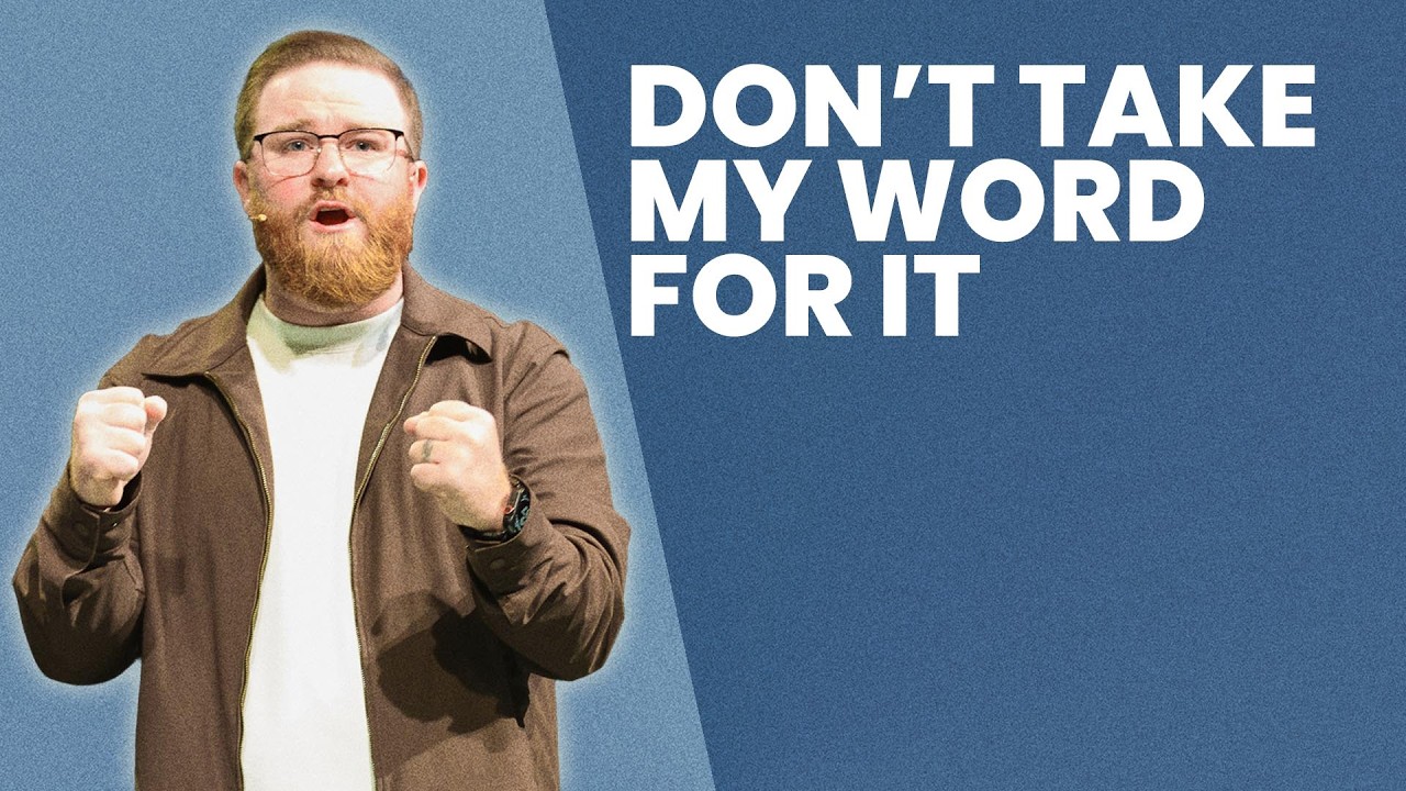 Не верьте мне на слово | Пастор Коди Бетцхолд