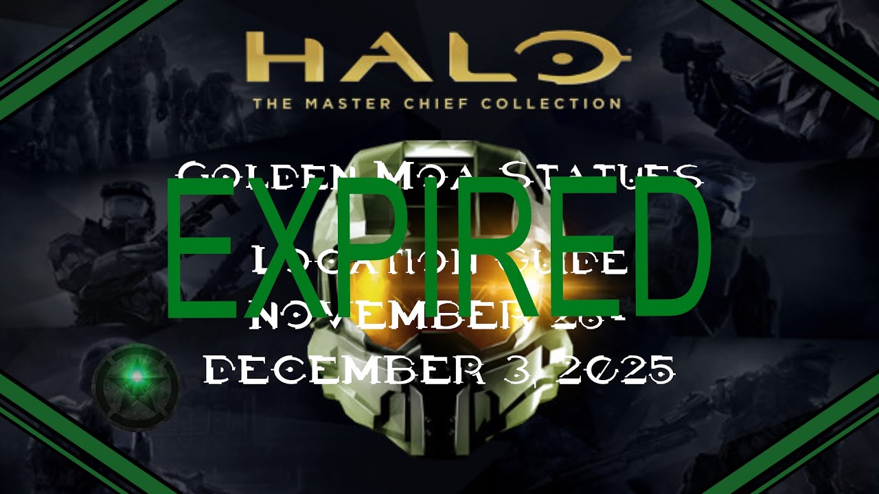 All Golden Moa Statue Locations for Halo MCC (November, 26th - December, 3rd 2025)