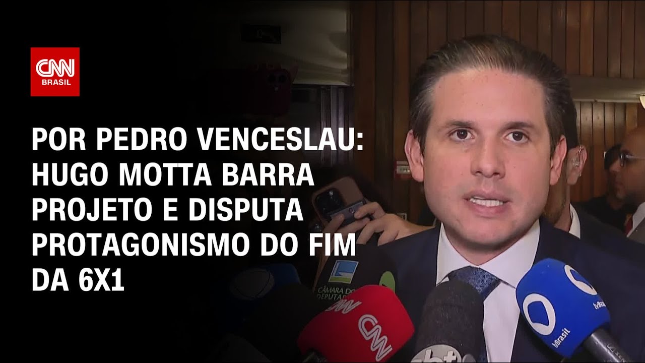 Hugo Motta resiste a projeto do governo sobre fim da 6x1 | HORA H